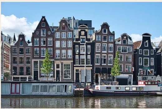 Canal houses in Amsterdam